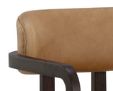 Madrone Dining Armchair - Brown - Ludlow Sesame Leather 111583 Sunpan