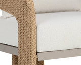 Pylos Lounge Chair - Natural - Louis Cream 111596 Sunpan