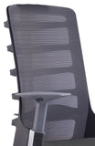 IDEAZ Fabric Midback Mesh Chair Grey 1115UFO