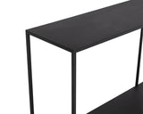 Eiffel Console Table - Matte Black 111603  Sunpan