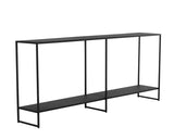 Eiffel Console Table - Matte Black 111603  Sunpan