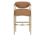 Heloise Barstool - Milliken Cognac 111608 Sunpan