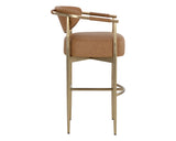 Heloise Barstool - Milliken Cognac 111608 Sunpan