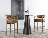 Heloise Barstool - Milliken Cognac 111608 Sunpan