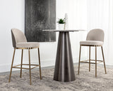 Lavania Barstool - Meg Taupe / Porcini Taupe 111644 Sunpan