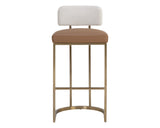 Larissa Barstool - Napa Cognac / Rhea Light Barley 111646 Sunpan