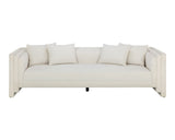 Kira Sofa - Heather Ivory Tweed 111653 Sunpan