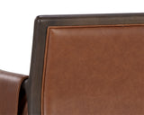 Mauti Counter Stool - Brown - Shalimar Tobacco Leather 111654 Sunpan