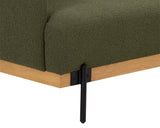 Saul Sofa - Copenhagen Olive 111657 Sunpan