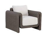 Tibi Lounge Chair - Grey - Louis Cream 111680 Sunpan