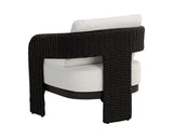 Pylos Lounge Chair - Black - Louis Cream 111681 Sunpan