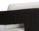 Pylos Lounge Chair - Black - Louis Cream 111681 Sunpan