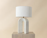 Sensi Table Lamp - White 111694  Sunpan