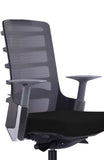 IDEAZ Fabric Midback Mesh Chair Black 1116UFO