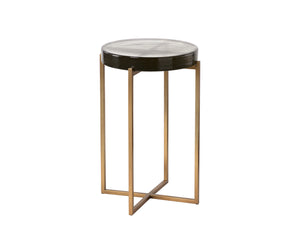 Sheena End Table - Antique Brass 111725  Sunpan