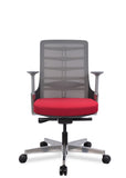 IDEAZ Fabric Midback Mesh Chair Red 1117UFO