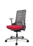 IDEAZ Fabric Midback Mesh Chair Red 1117UFO