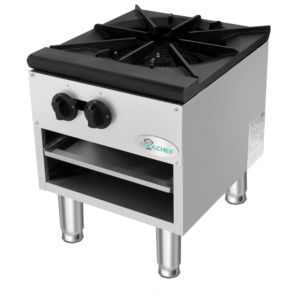 English Elm 80,000 Btu Single Burner Commercial Gas Range for High Volume Stock Pot Cooking W3629P462150