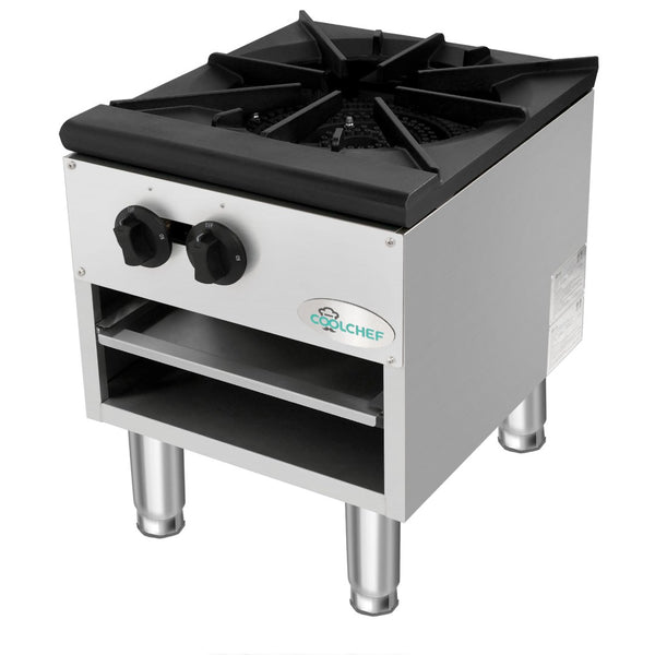 English Elm 80,000 Btu Single Burner Commercial Gas Range for High Volume Stock Pot Cooking W3629P462150