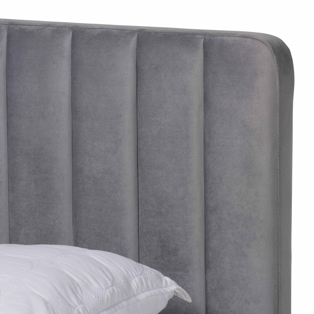 Baxton Studio Nami Upholstered Platform Bed - Thumbnail 5