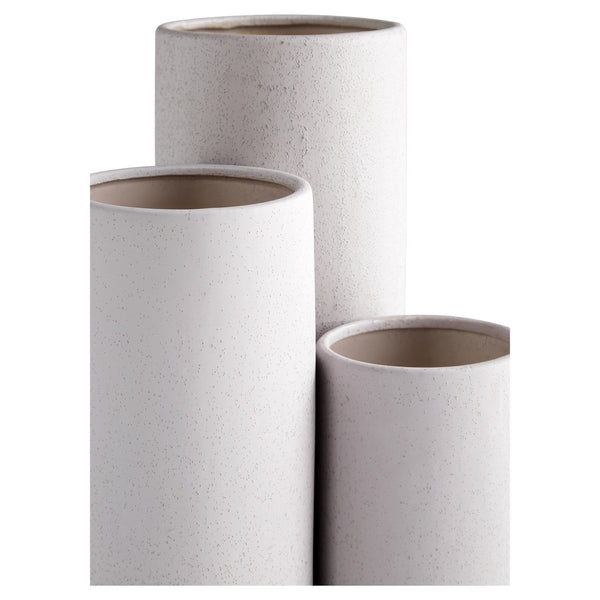 Clayton Vase Grey 11186 Cyan Design