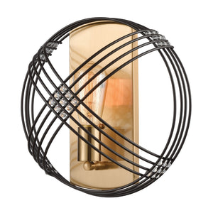 Concentric 12'' High 1-Light Sconce - Oil Rubbed Bronze 11190/1 Elk Lighting