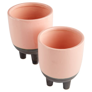 Humus Vase Multi Colored 11193 Cyan Design