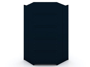 Manhattan Comfort Mulberry Contemporary - Modern Wardrobe/ Armoire/ Closet Tatiana Midnight Blue 111GMC4