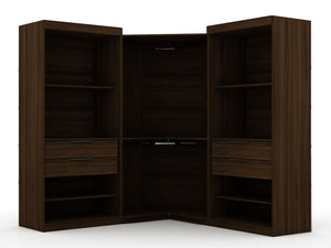 Manhattan Comfort Mulberry Contemporary - Modern Wardrobe/ Armoire/ Closet Brown 111GMC5