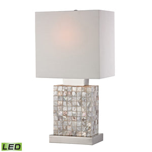 Sterling 17'' High 1-Light Table Lamp - Chrome - Includes LED Bulb 112-1155-LED Elk Home