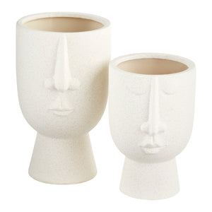 Mother Vase White 11203 Cyan Design