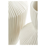 Bravo Vase White 11209 Cyan Design