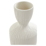 Bravo Vase White 11208 Cyan Design