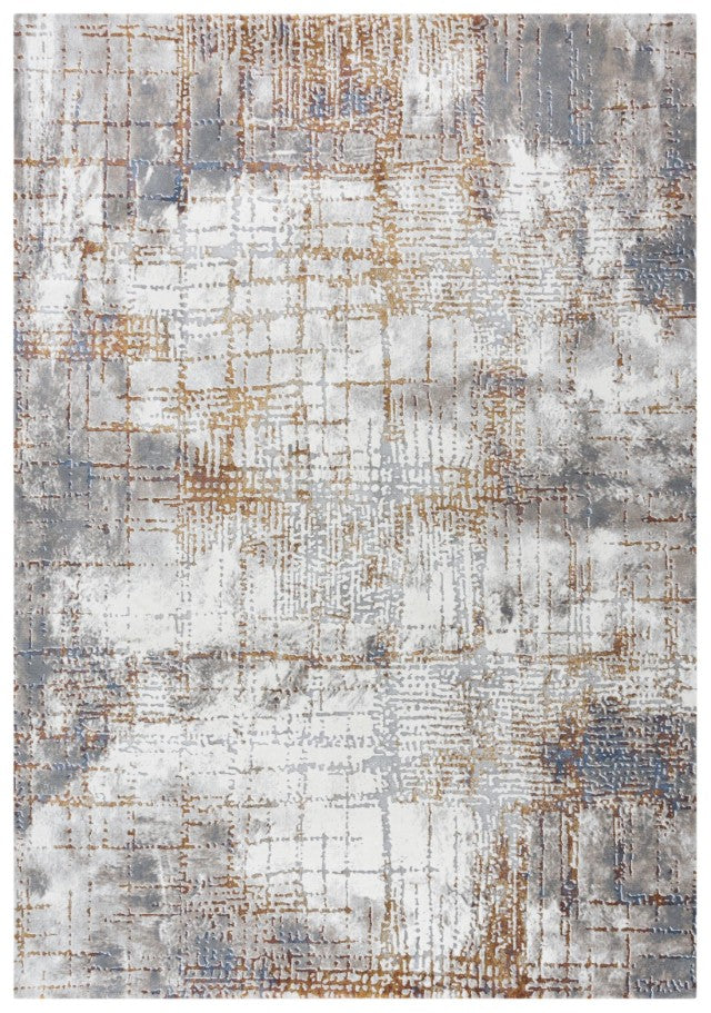 Alora Decor Opal Vintage Persian-Inspired Area Rug In Subtle Blues And Neutrals — Soft, Durable, Low-Maintenance 3'11" x 5'6" 11211210637543156