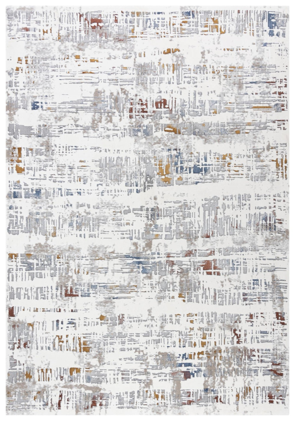 Alora Decor Opal Vintage Persian-Inspired Area Rug In Subtle Blue Neutrals — Power-Loomed, Soft, Durable Finish 8'8" x 11'9" 11211210837548811