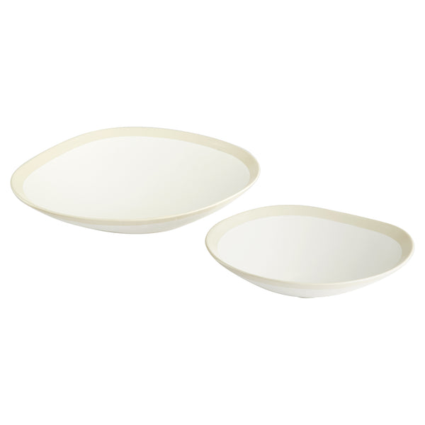 Laura Bowl White 11213 Cyan Design