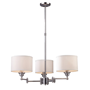 Westbrook 20'' Wide 3-Light Chandelier - Polished Chrome 11212/3 Elk Lighting