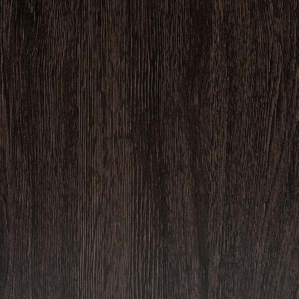 Baxton Studio Baxton Studio Glover Modern 2-Drawer Nightstand with Open Shelf, Dark Brown Wood & Black Metal Legs NS8016-Dark Brown-NS