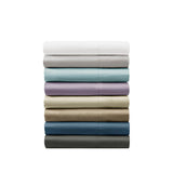 Madison Park 800 Thread Count Casual Cotton Blend Sateen Sheet Set MPH20-0005 Grey