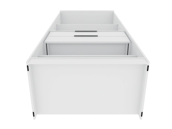 Manhattan Comfort Mulberry Contemporary - Modern Wardrobe/ Armoire/ Closet White 112GMC1