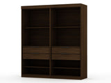 Manhattan Comfort Mulberry Contemporary - Modern Wardrobe/ Armoire/ Closet Brown 112GMC5