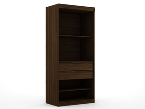 Manhattan Comfort Mulberry Contemporary - Modern Wardrobe/ Armoire/ Closet Brown 112GMC5