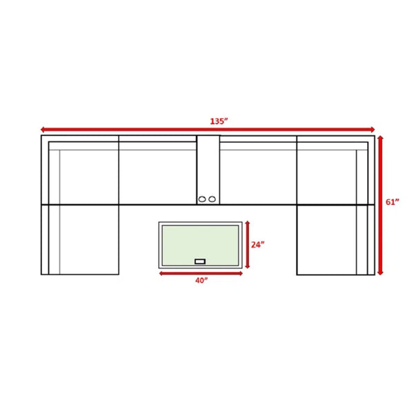 English Elm Fully Assembled 4-Piece Rattan Patio Seating Set With Cushions – Stylish Comfort For Outdoor Living B120S00156