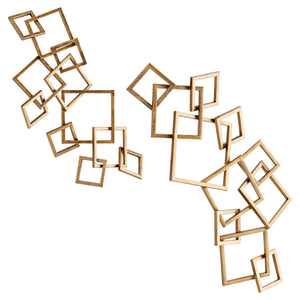 Soft Symphony Wall Decor Antique Brass 11306 Cyan Design