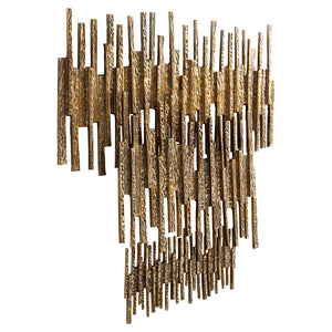 Ledger Wall Decor Antique Brass 11310 Cyan Design