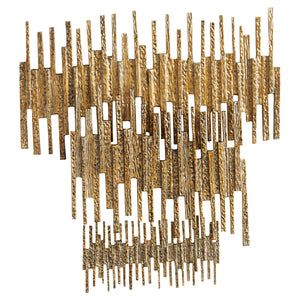 Ledger Wall Decor Antique Brass 11310 Cyan Design