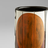 Sakura Vase Multi Color 11369 Cyan Design