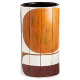 Sakura Vase Multi Color 11369 Cyan Design