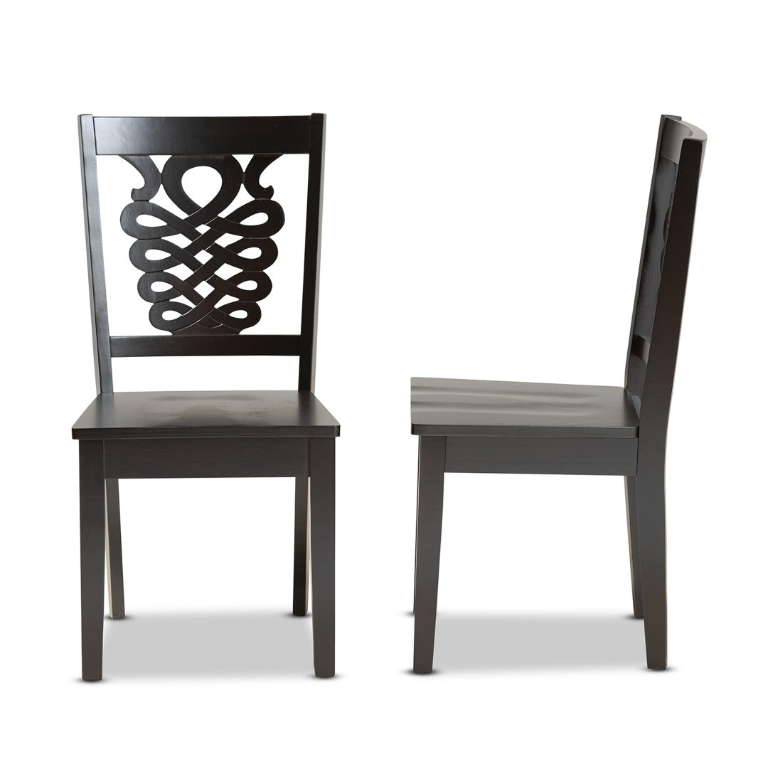 Baxton Studio Gervais Dining Chair - Thumbnail 4