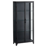 Hosta Cabinet Black 11383 Cyan Design